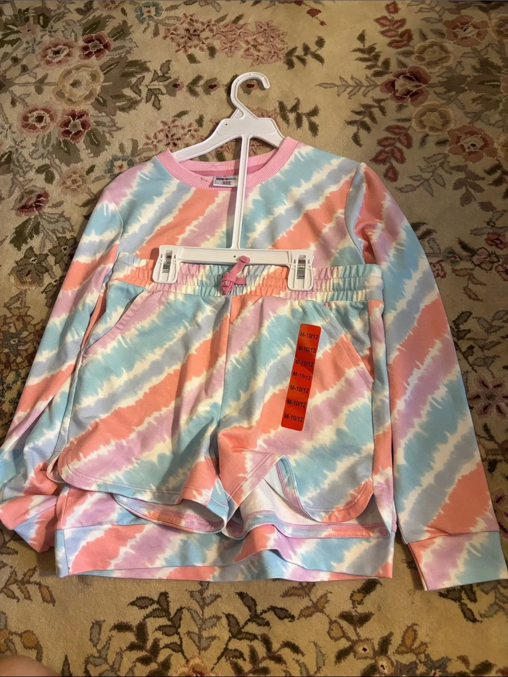 Girls long sleeve and short set 32 degrees Cool